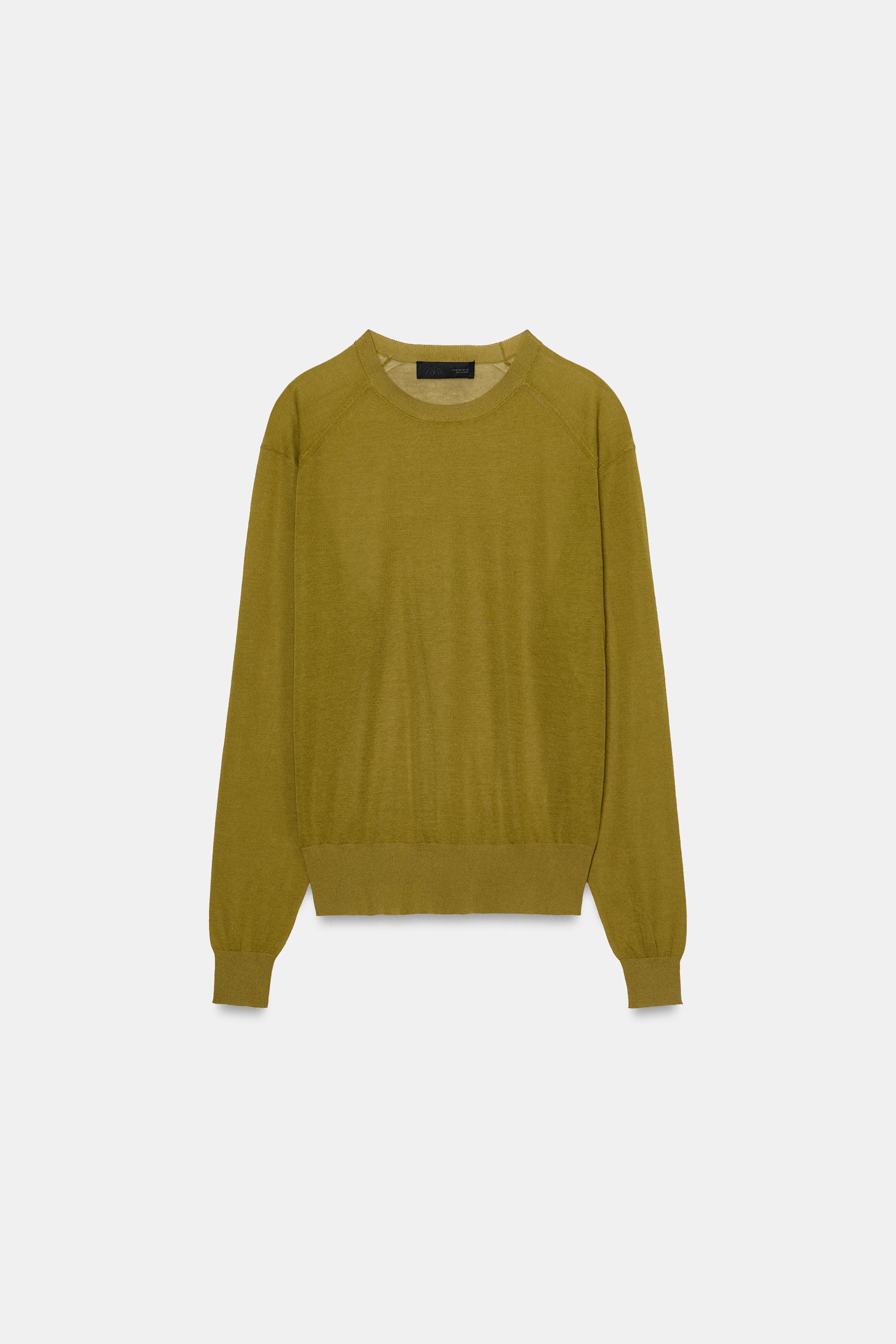 KNIT JUMPER WITH SHOULDER SEAMS